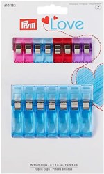 Prym Love Stoff Clips 2,6 + 5,5 cm