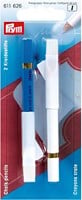 Prym Kreidestifte mit Pinsel Weiß/Blau
