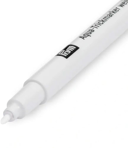Prym Aqua Markierstift Trickmarker Auswaschbar Weiß-2