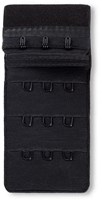 Prym BH Verlängerer 40 mm 3 x 3 Haken Schwarz-2