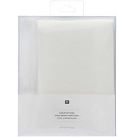 Rico SB Aida Stickstoff 40 x 40 cm 002 Off White