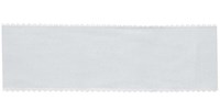 Rico Aida Stickband Weiß 75 mm