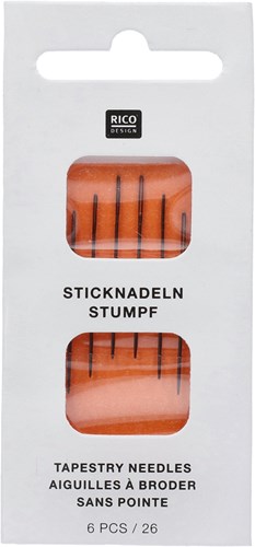 Rico Sticknadeln Nr. 24 (Stumpfe Spitze)
