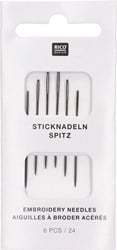 Rico Sticknadeln (Scharfe Spitze)