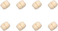 Rico Makramee Holzperlen 19x22mm Natural - 8 Stück