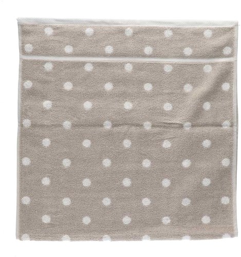 Rico Handtuch zum Besticken 50 x 100 cm 005 Beige/Weiß