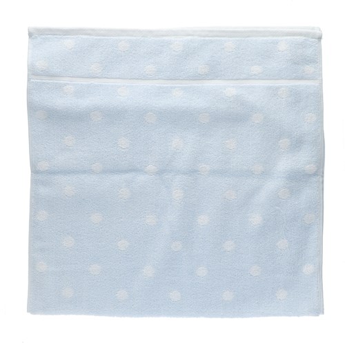Rico Handtuch zum Besticken 50 x 100 cm 006 Blau/Weiß