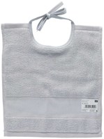 Rico Lätzchen zum Besticken 30 x 34 cm 004 Grau