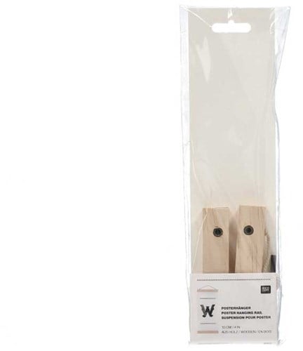 Rico Posteraufhänger Holz 10 cm