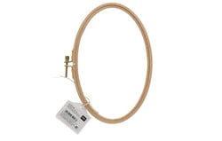 Rico Stickring Oval Holz
