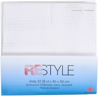 Restyle Stickstoff Aïda 32 (8 ct.) 009 White-2