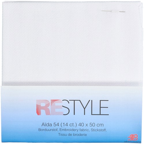 Restyle Stickstoff Aïda 54 (14 ct.) 009 White-2