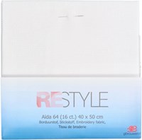 Restyle Stickstoff Aïda 64 (16 ct.) 009 White-2