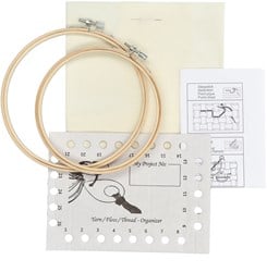 Restyle Set Stickstoff Aïda 54 (14 ct.) inkl. Stickringe