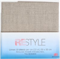 Restyle Stickstoff Leinen 10 fädig per cm (22 ct.) 886 Beige-2