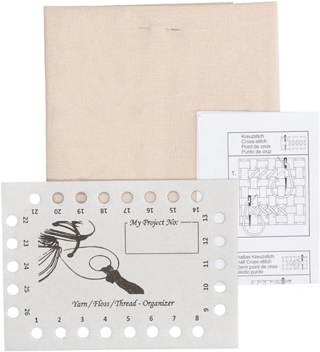 Restyle Stickstoff Hardanger 9 fädig per cm (22 ct.) 087 Beige