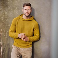 Alta Moda Cotolana Herren Hoodie Strickpaket 54