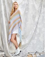 Amoroso Umschlagtuch Strickpaket 2 Grège / green beige / light gray / sand yellow-2