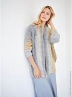 Amoroso Strickjacke Strickpaket 2 36/42 Old pink / fuchsia / orange-3