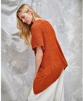 Ecopuno Sommer-Strickjacke Strickpaket 2 44/46 Curry yellow-3