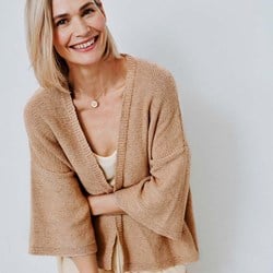 Brigitte No. 4 Boxy Fit Strickjacke Strickpaket