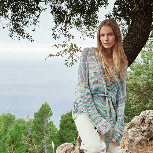 Aruba & Solo Lino Strickjacke Strickpaket 36/42-2