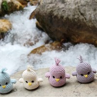 Go Handmade Häkelanleitung + Zubehör Kinderwagenkette Vogel-3