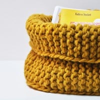 Strickanleitung Korb