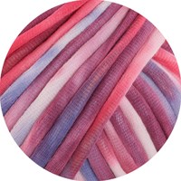 Lana Grossa Gelato 012 Pink/Beere/Veilchenblau/Violett/Rohweiß-2