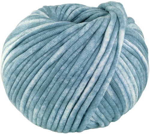 Lana Grossa Gelato Vintage 106 Türkis/Weiß