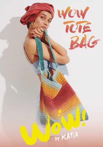 Katia WOW Tote Bag Tasche 2 Häkelpaket NL/EN/DE/FR/ES/IT-2