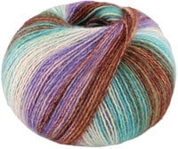 Lana Grossa Gianna 001 Türkis/Braun/Violett/Rosa/Mint