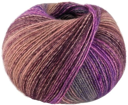 Lana Grossa Gianna 003 Violett/Grau/Rosa/Graublau/Taupe
