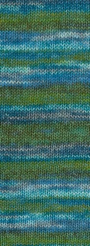 Lana Grossa Gianna 005 Blau/Grün/Türkis/Grau-2