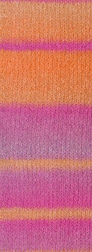 Lana Grossa Gigante 001 Orange/Pink/Safrangelb/Lila/Veilchenblau-2
