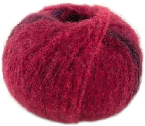 Lana Grossa Gigante 003 Dunkel-/Orientrot/Burgund/Kirschrot