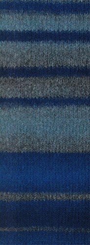 Lana Grossa Gigante 007 Dunkel-/Nachtblau/Graublau/Grau-2