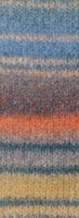 Lana Grossa Gigante Multi 101 Graublau/Beige/Graurot/Mandarin/Petrolgrün/Graugelb-2