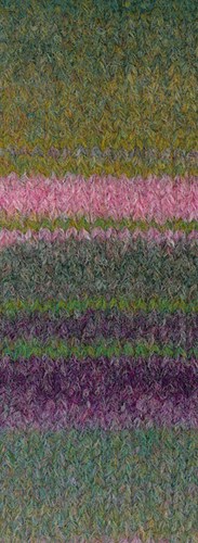 Lana Grossa Gigante Multi 106 Dunkel-/Helloliv/Rosa/Graugrün/Grün/Brombeer/Antikviolett-2