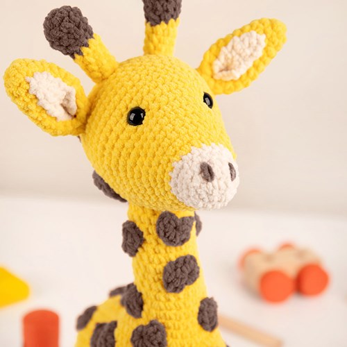 Giraffe Gigi Häkelpaket - Inklusive digitale Anleitung-2