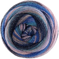 Lana Grossa Gomitolo Arte 1021 Anthrazit/Dunkelgrau/Flieder/Rosa/Altrosa/Azur-/Graublau/Royal/Graubeige