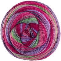 Lana Grossa Gomitolo Arte 1022 Grau/Lila/Pink/Fuchsia/Grün/Pflaume/Zyklam