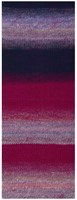 Lana Grossa Gomitolo Fusione 2026 Schwarzrot/Bordeaux/Blaulila/Graubraun/Grau-2