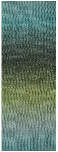 Lana Grossa Gomitolo Gala 4022 Mint/Graublau/Helloliv/Schlamm-2