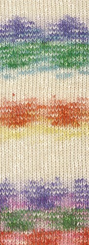 Lana Grossa Gomitolo Hippie 3032 Moosgrn/Rost/Blauviolett/Grn/Hellblau/Natur/Limette-2