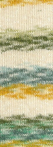 Lana Grossa Gomitolo Hippie 3037 Maisgelb/Hellgrn/Hell-/Dunkelpetrol/Dunkelgrau/Mint/Dunkeloliv/Heugrn/Natur-2