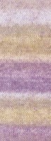 Lana Grossa Gomitolo Mambo 2034 Lila/Graubeige/Rohwei/Taupe/Vanille/Sandbeige-2