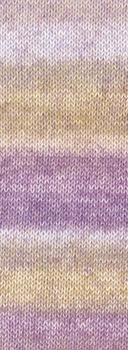 Lana Grossa Gomitolo Mambo 2034 Lila/Graubeige/Rohwei/Taupe/Vanille/Sandbeige-2