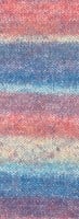 Lana Grossa Gomitolo Mambo 2035 Pflaume/Erdbeer/Hellbeige/Jeans-/Hellblau/Beere/Hellgrau-2