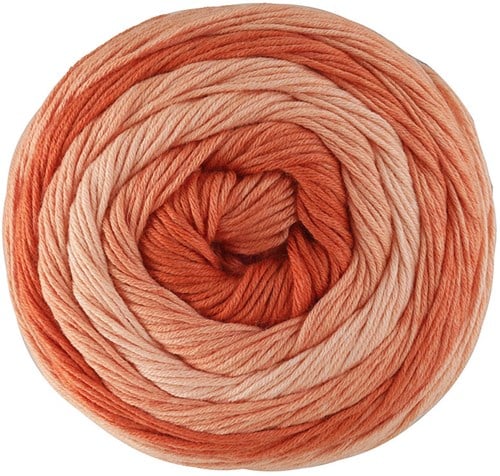 Lana Grossa Gomitolo Tono 1035 Pfirsich/Lachsrosa/Orange